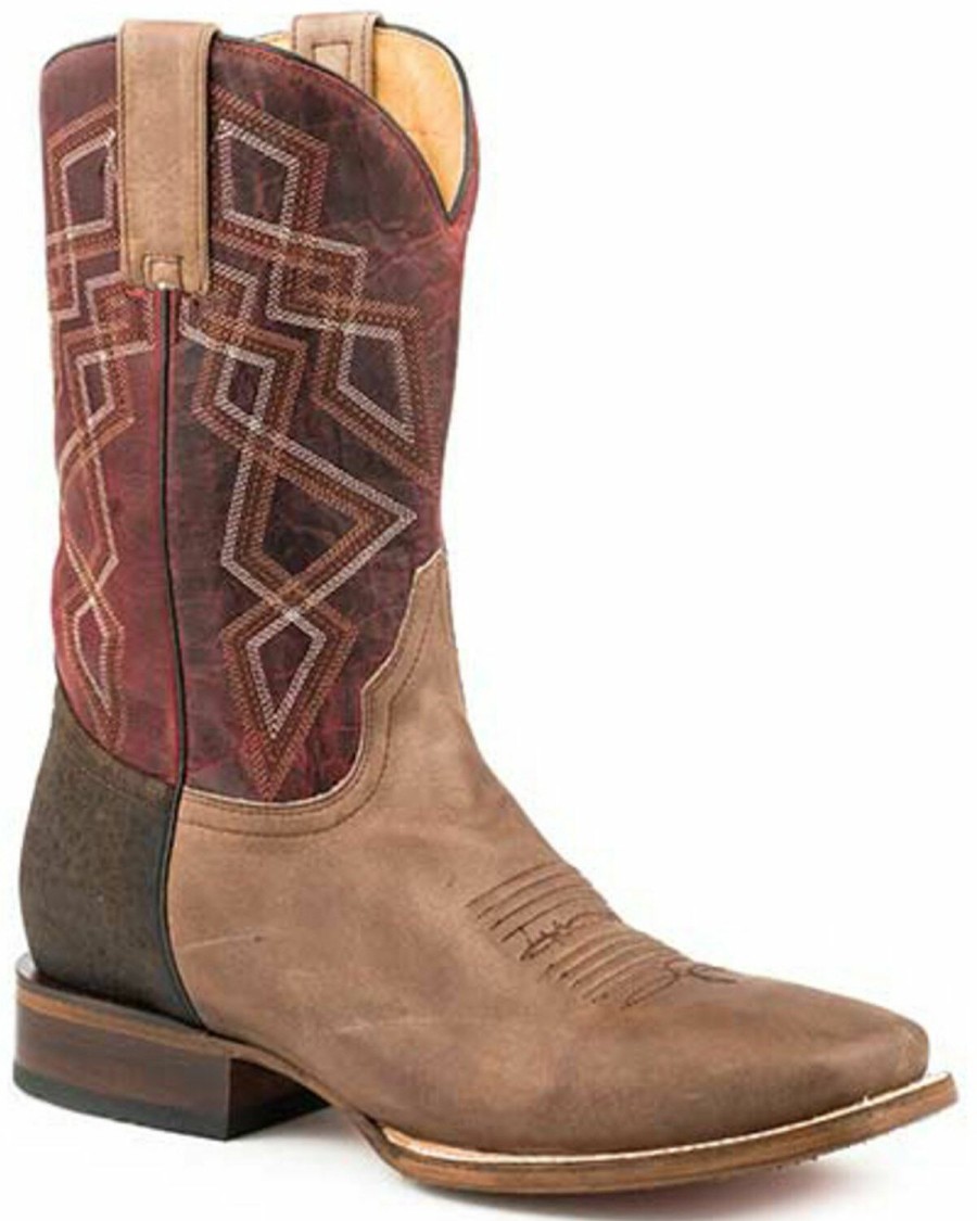 Western Boots * | Roper Men'S Sidewinder Sam Western Boots Square Toe Discount