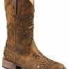 Western Boots * | Roper Women'S Kennedy Western Boots Square Toe Limited Edition