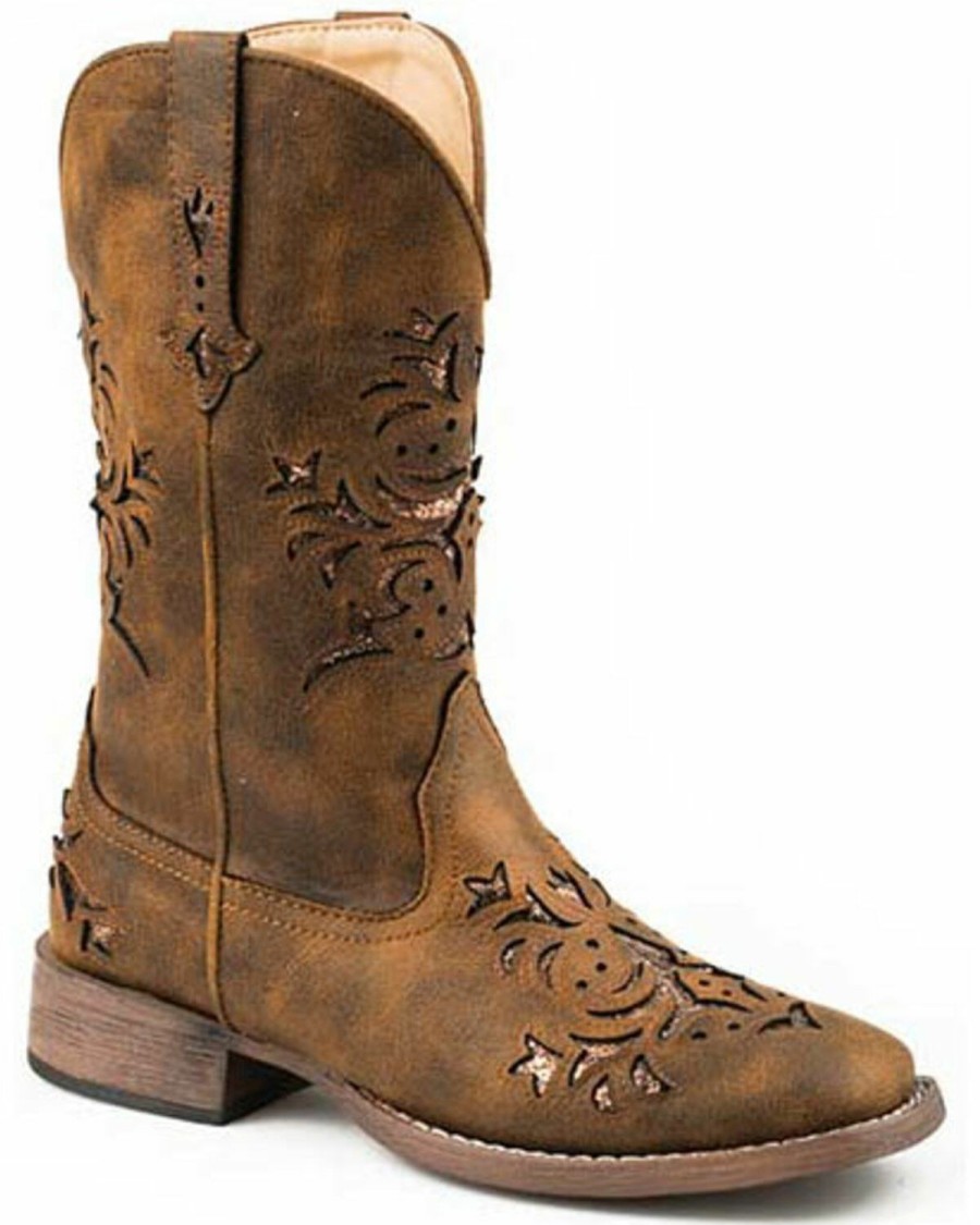 Western Boots * | Roper Women'S Kennedy Western Boots Square Toe Limited Edition