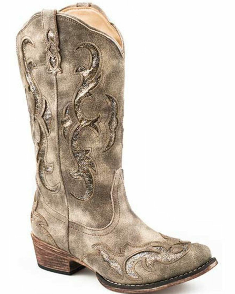 Western Boots * | Roper Women'S Riley Western Boots Snip Toe Sale