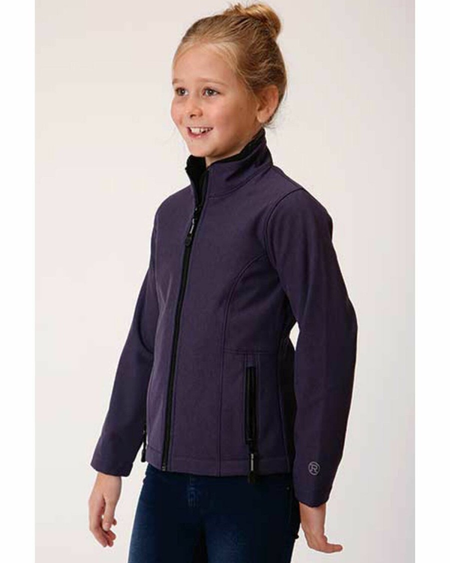 Clothing * | Roper Girls' Softshell Fleece Jacket Online