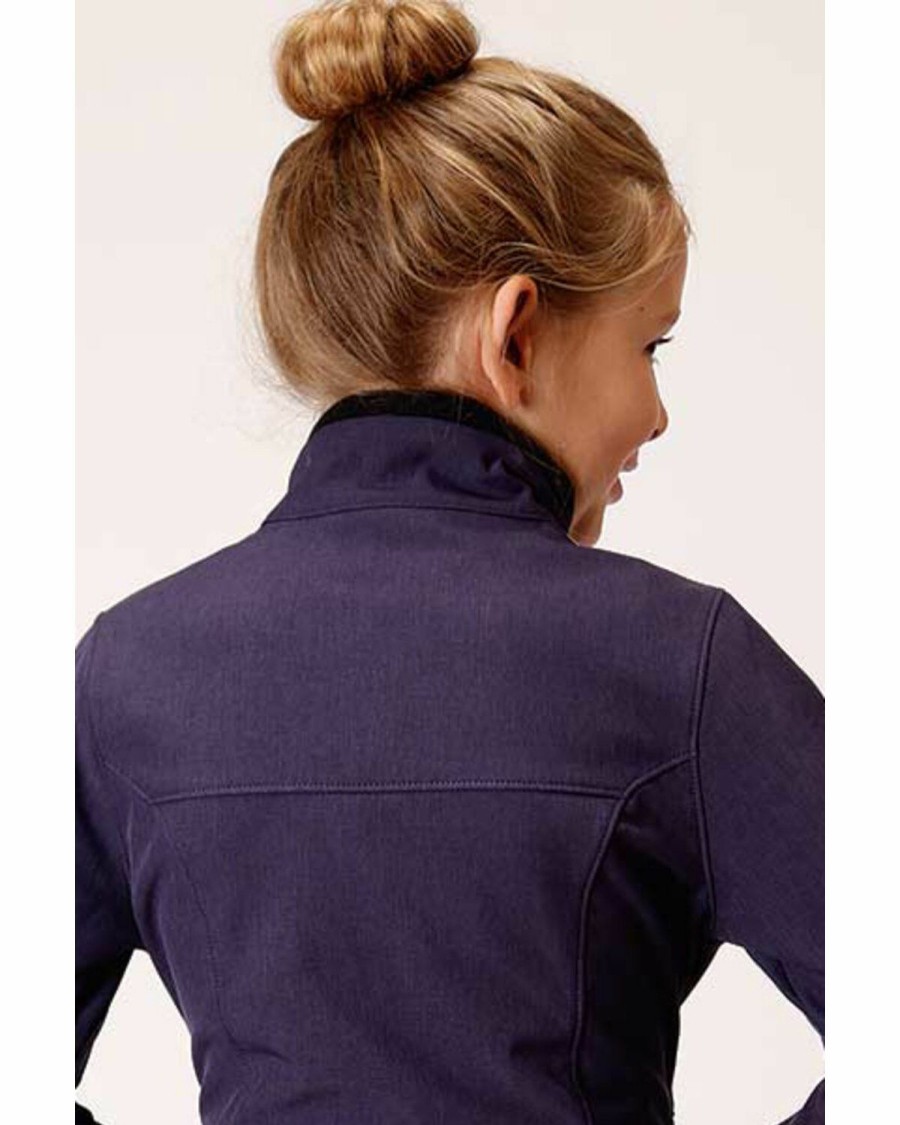 Clothing * | Roper Girls' Softshell Fleece Jacket Online