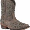 Western Boots * | Roper Women'S Amelia Eagle Overlay Western Boots Snip Toe Limited Edition