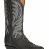 Western Boots * | Roper Men'S Peyton Python Exotic Western Boots Round Toe Discount