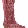 Western Boots * | Roper Women'S Raspberry Riley Vintage Western Boots Snip Toe Limited Edition