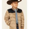 Clothing * | Roper Boys' Quilted Poly Fill Zip-Front Jacket Sale