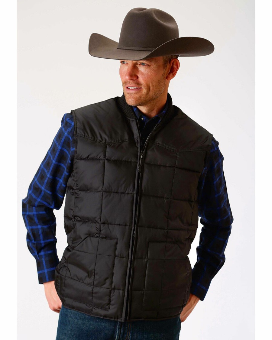 Clothing * | Roper Men'S Rangegear Insulated Vest Sale