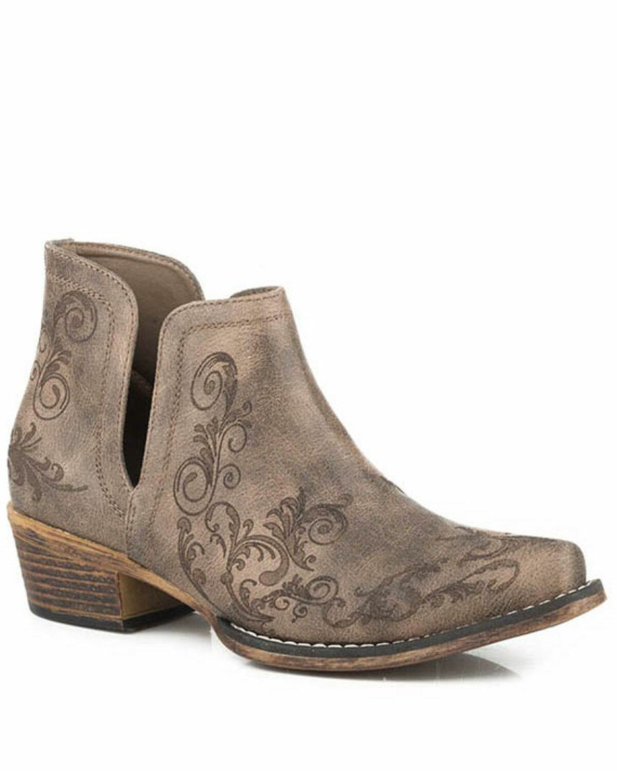 Boots * | Roper Women'S Ava Fashion Booties Snip Toe Outlet