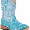 Western Boots * | Roper Infant'S Floral Glitter Western Boots Limited Edition