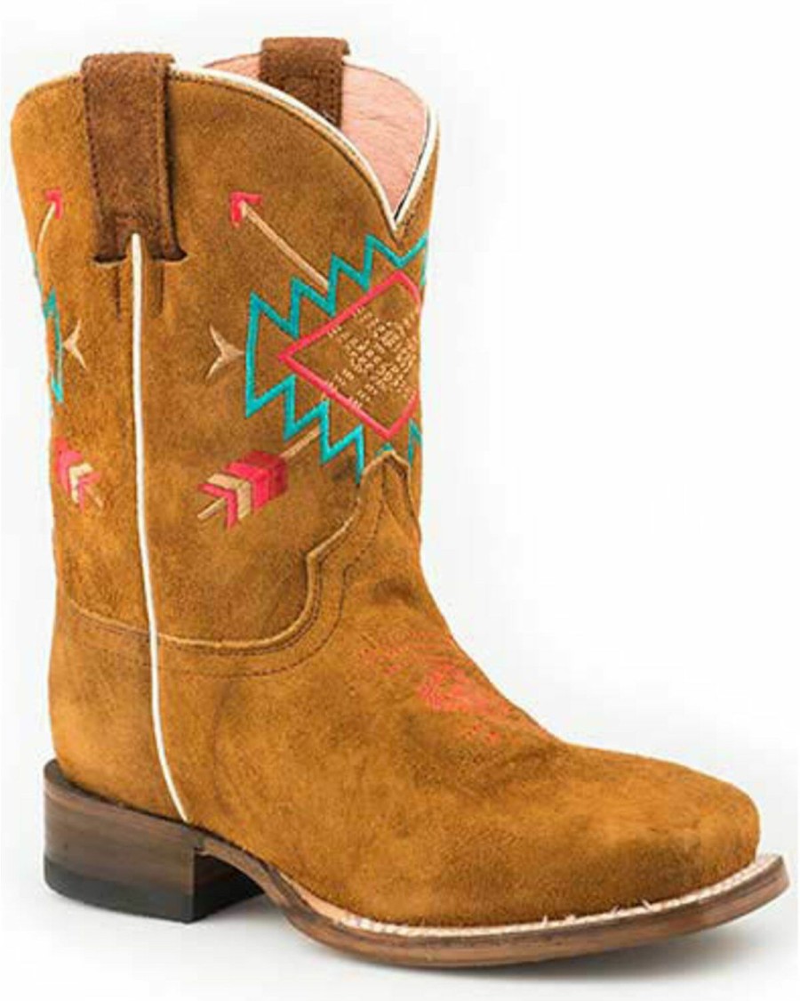 Western Boots * | Roper Youth Girls' Alex Western Boots Square Toe Outlet