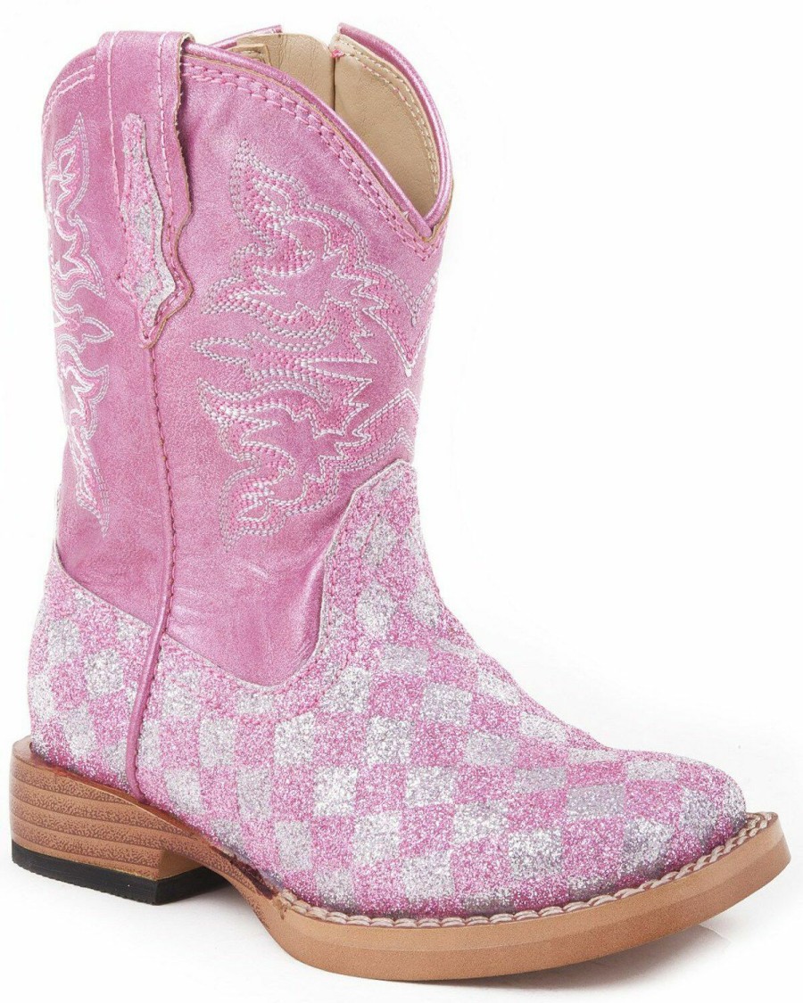 Western Boots * | Roper Infant Glitter Western Boots Limited Edition