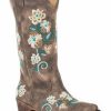 Western Boots * | Roper Women'S Vintage Brown Western Boots Snip Toe Sale