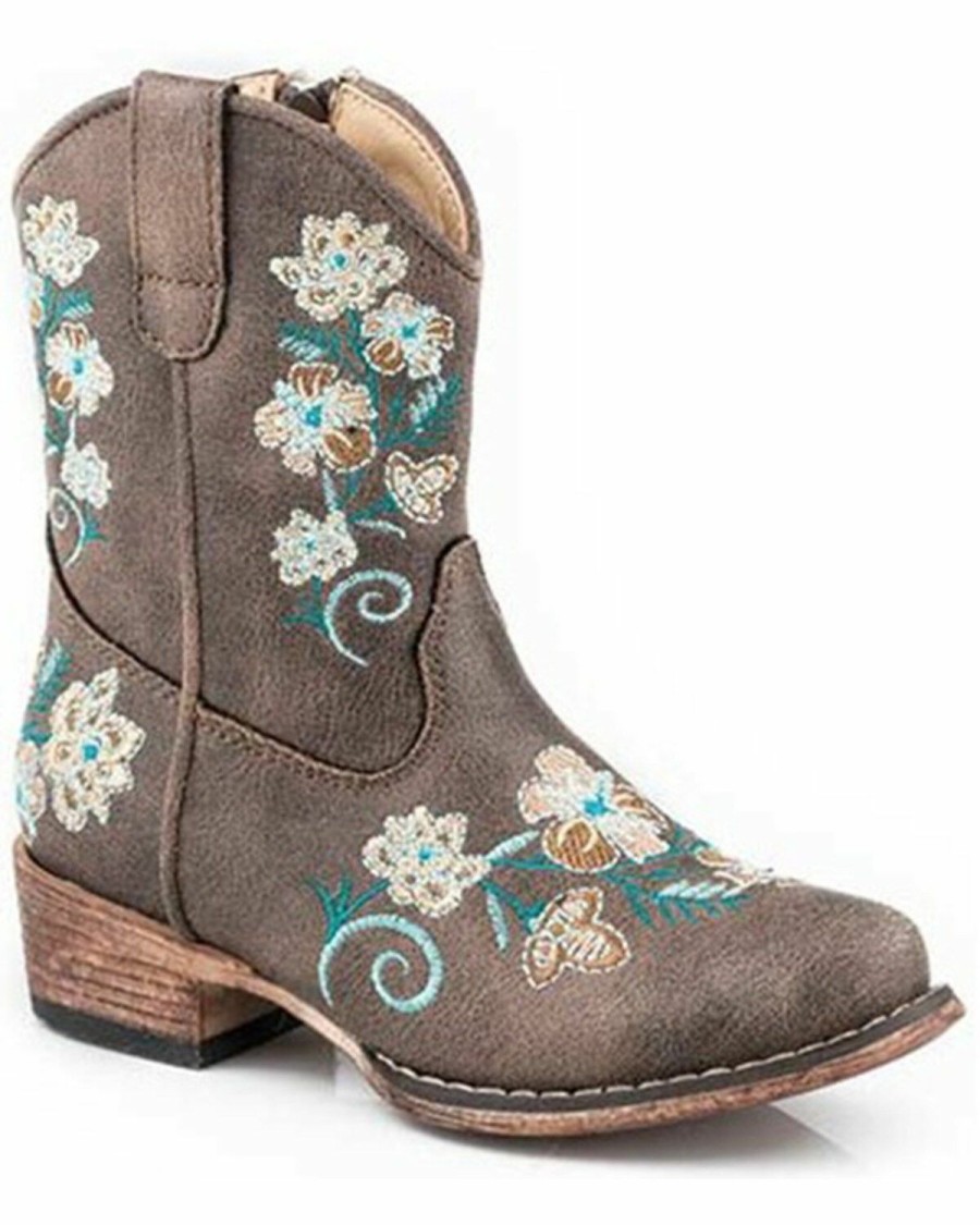 Western Boots * | Roper Toddler Girls' Juliet Western Boots Snip Toe Outlet