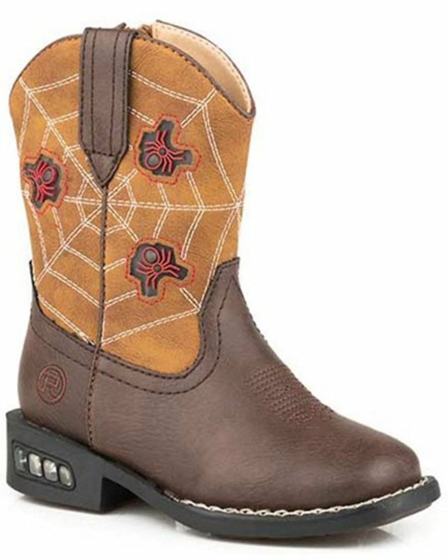 Western Boots * | Roper Toddler Boys' Spidie Western Boots Square Toe Limited Edition