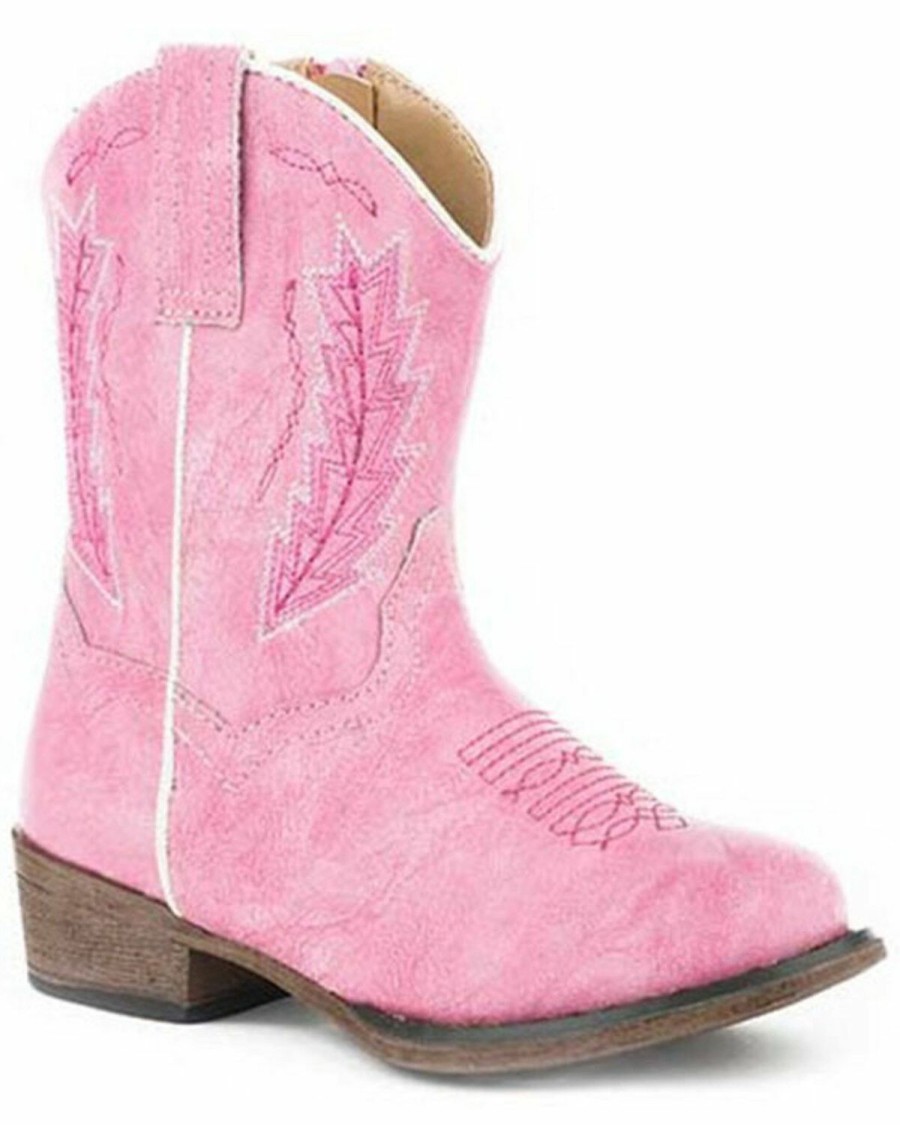 Western Boots * | Roper Toddler Girls' Taylor Western Boots Round Toe Online