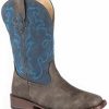 Western Boots * | Roper Boys' Blaze Western Boots Square Toe Outlet