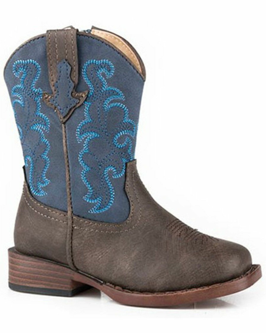 Western Boots * | Roper Toddlers' Blaze Western Boots Square Toe Sale