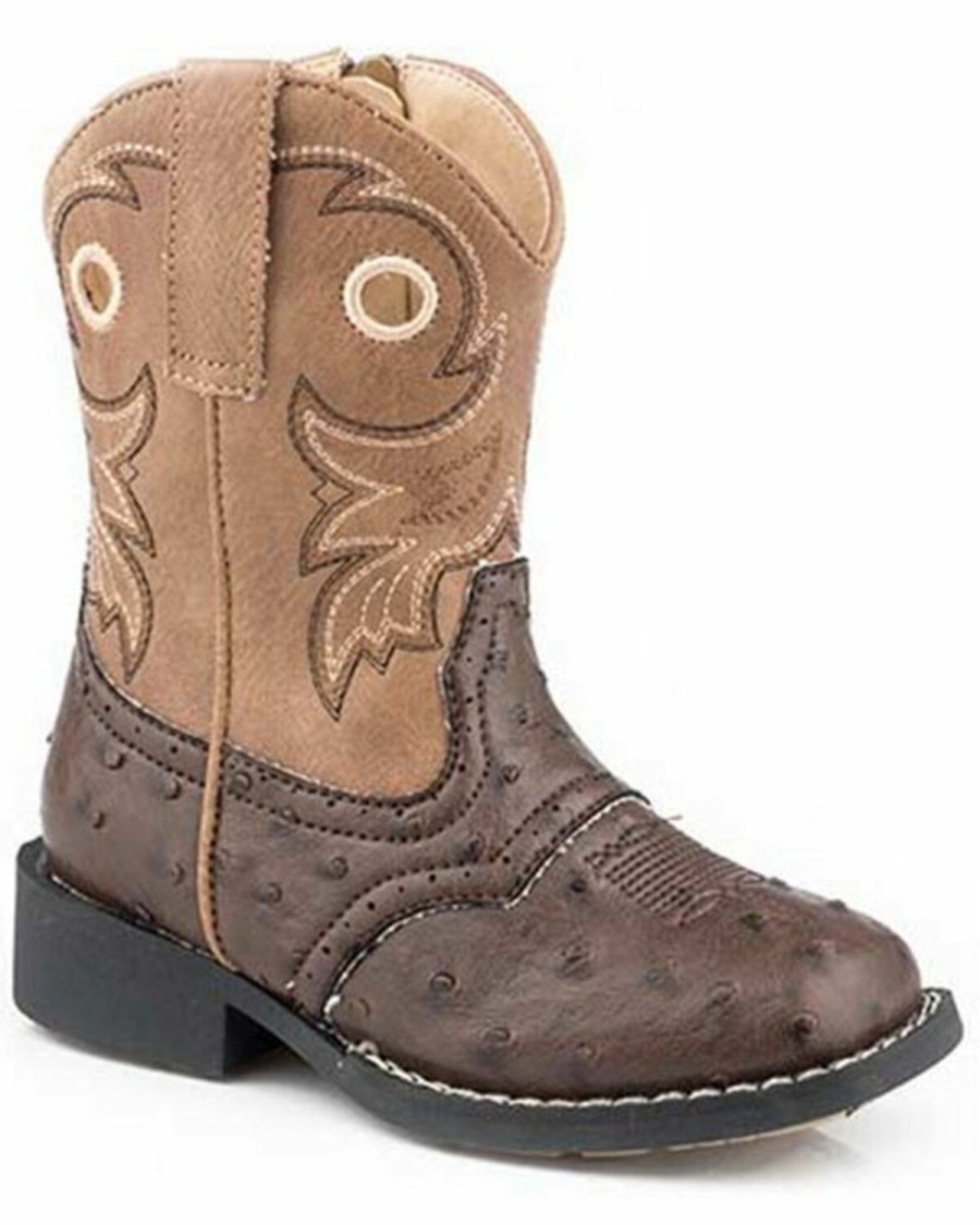 Western Boots * | Roper Toddler Boys' Daniel Western Boots Square Toe Sale