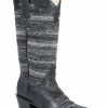 Western Boots * | Roper Women'S Fashion Fabric Snip Toe Western Boots Limited Edition