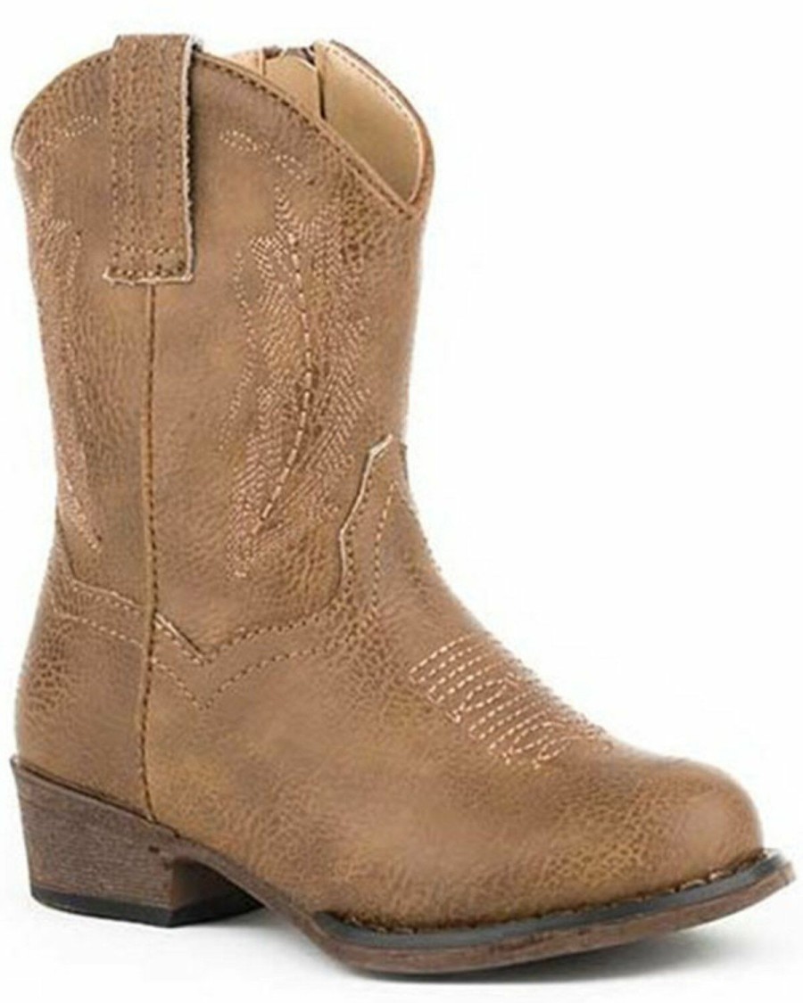 Western Boots * | Roper Toddler Girls' Taylor Western Boots Square Toe Limited Edition