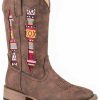 Western Boots * | Roper Boys' Southwestern Arrow Western Boots Square Toe Sale