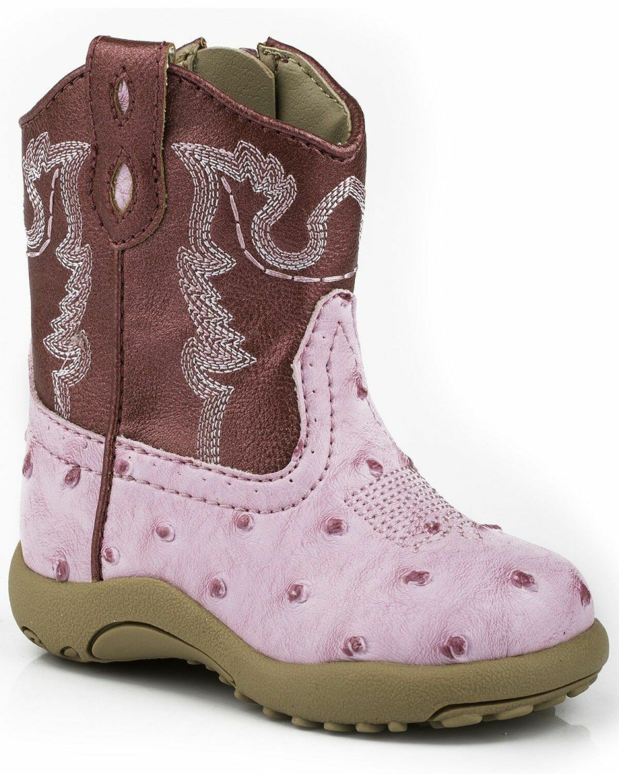 Western Boots * | Roper Infant'S Ostrich Western Boots Limited Edition