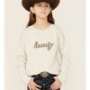 Clothing * | Roper Girls' Howdy Sweatshirt Limited Edition