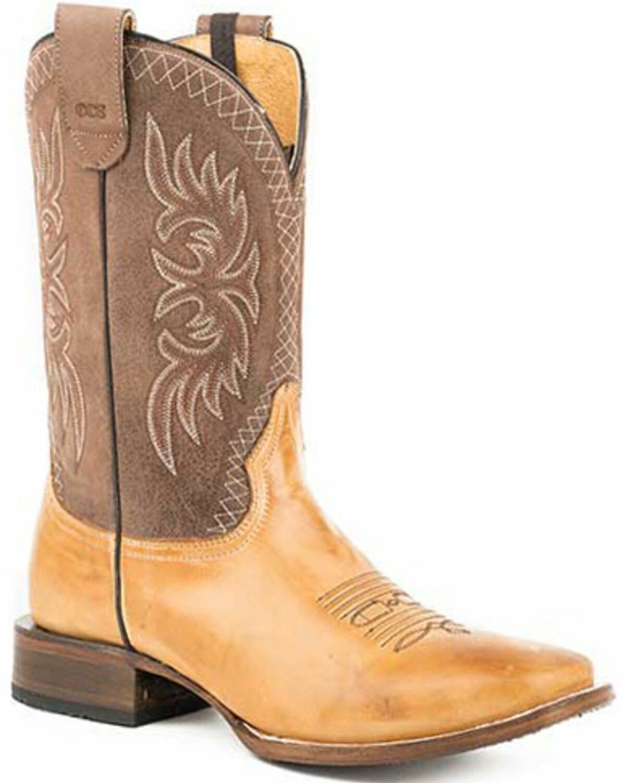 Western Boots * | Roper Men'S Sidewinder Sam Western Boots Square Toe Online