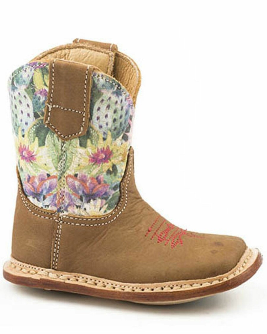 Western Boots * | Roper Toddler Boys' Cactus Western Boots Square Toe Discount