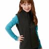 Clothing * | Roper Girls' Grey Softshell Fleece Vest Online