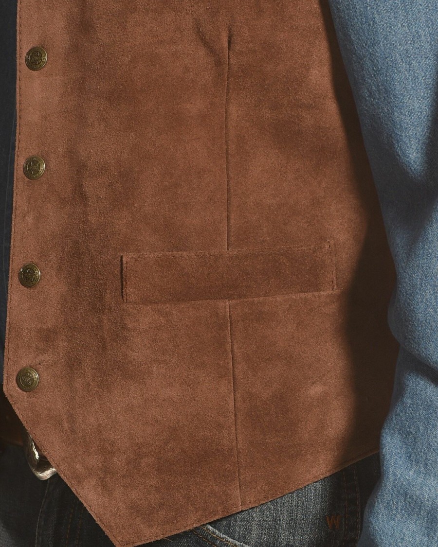 Clothing * | Roper Suede Vest Outlet