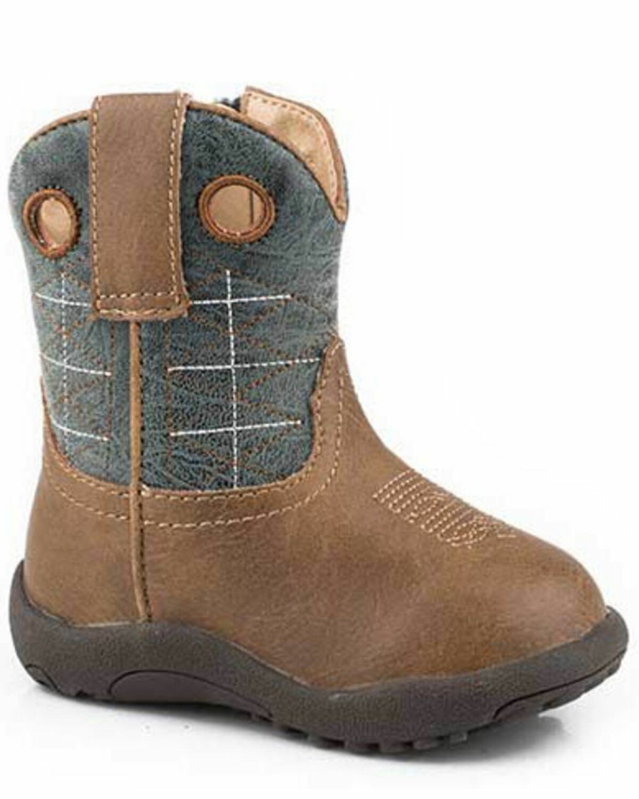 Western Boots * | Roper Toddler Boys' Wild Bill Western Boots Round Toe Discount