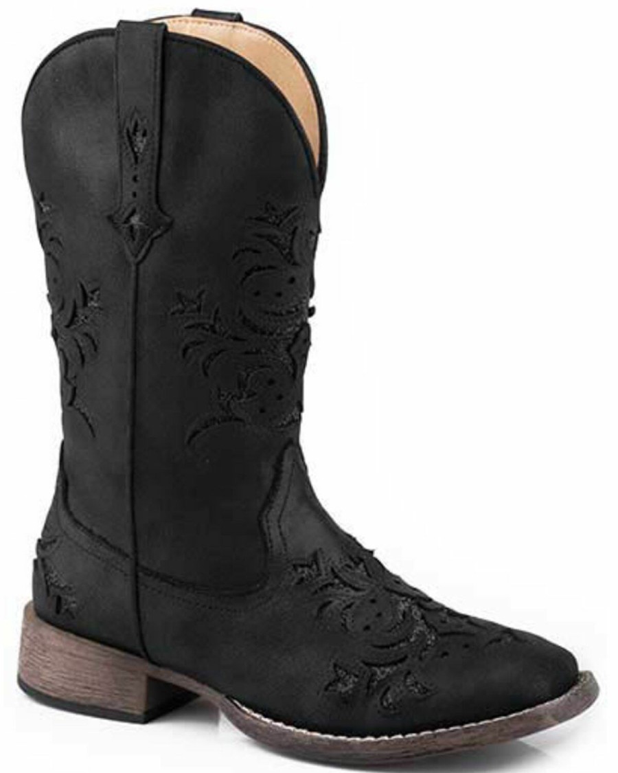 Western Boots * | Roper Women'S Kennedy Western Boots Square Toe Discount