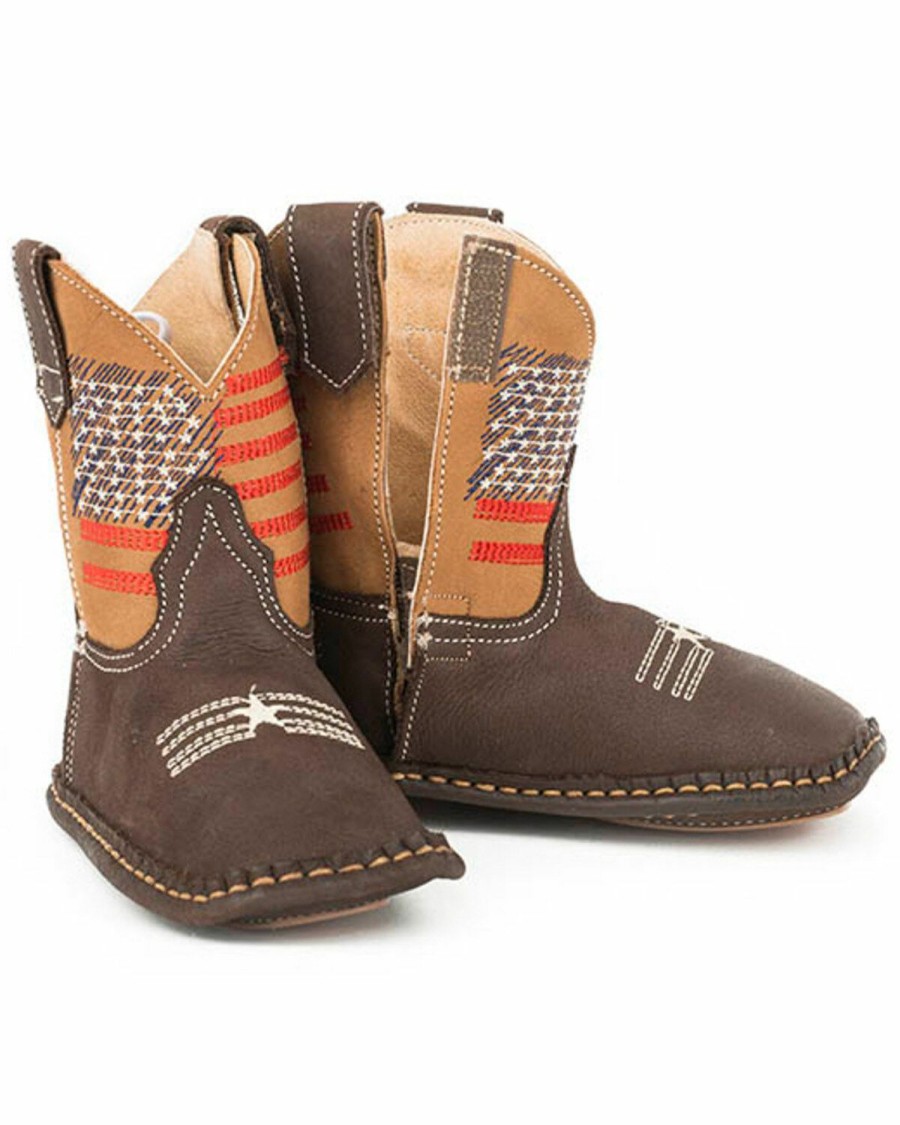 Western Boots * | Roper Infant Boys' Lil American Western Boots Limited Edition