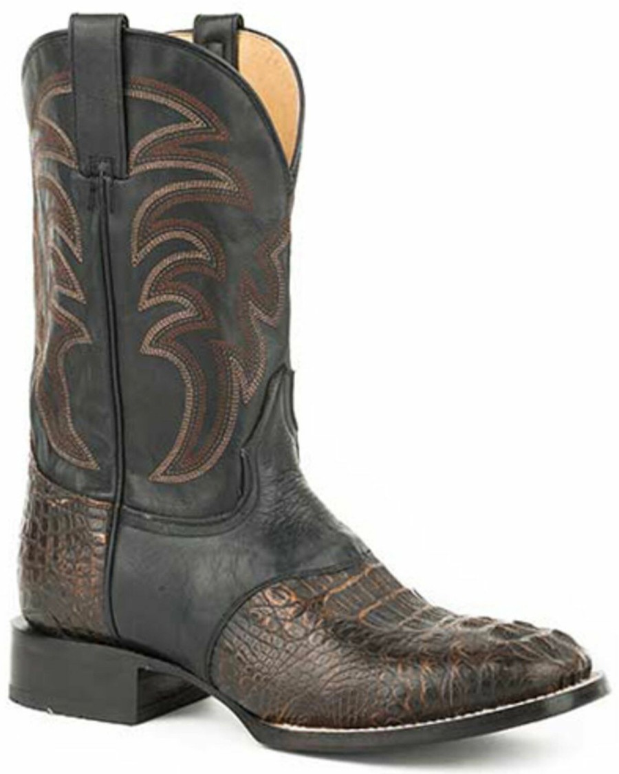 Western Boots * | Roper Men'S Samuel Western Boots Square Toe Discount