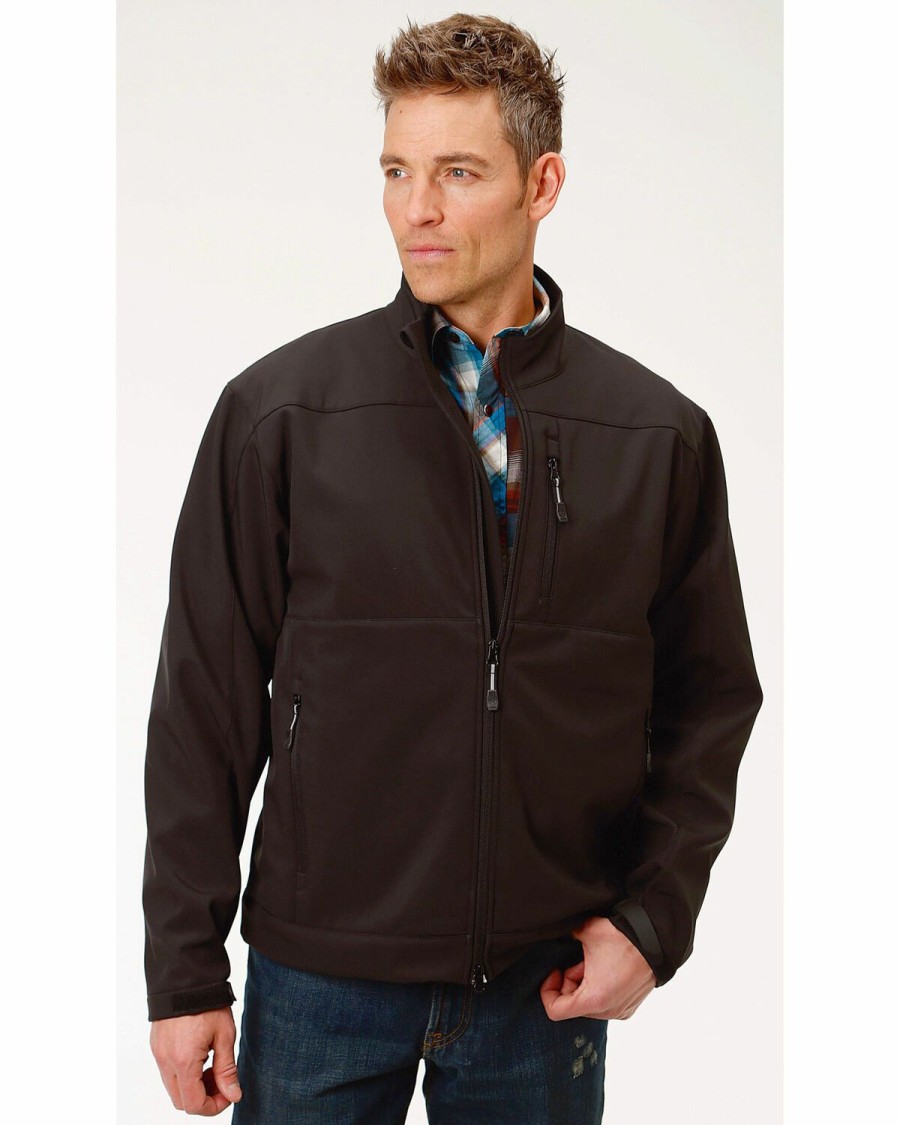 Clothing * | Roper Men'S Concealed Carry Softshell Jacket Sale