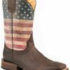 Western Boots * | Roper Men'S American Patriot Western Boots Square Toe Sale