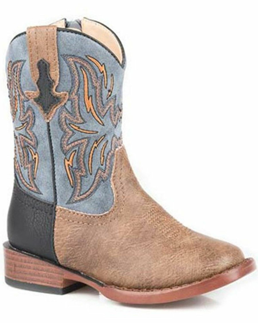 Western Boots * | Roper Toddler Boys' Dalton Western Boots Square Toe Limited Edition