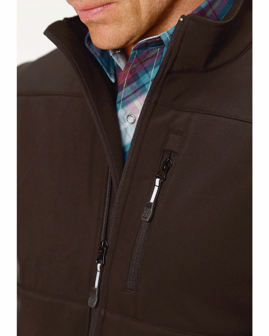 Clothing * | Roper Men'S Concealed Carry Softshell Vest Online