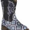 Western Boots * | Roper Toddler Girls' Glitter Diamonds Western Boots Square Toe Sale