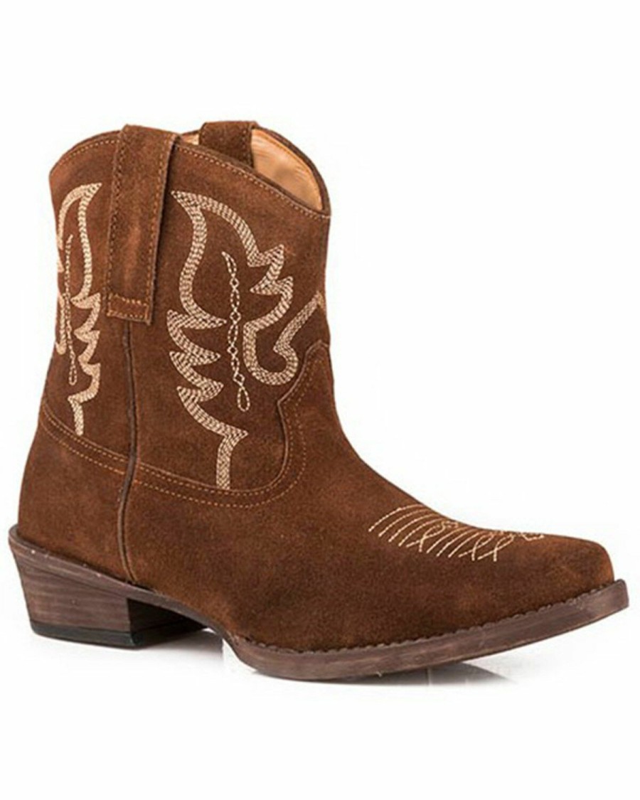 Boots * | Roper Women'S Dusty Ii Western Booties Snip Toe Discount