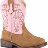 Western Boots * | Roper Toddlers' Blaze Western Boots Square Toe Discount