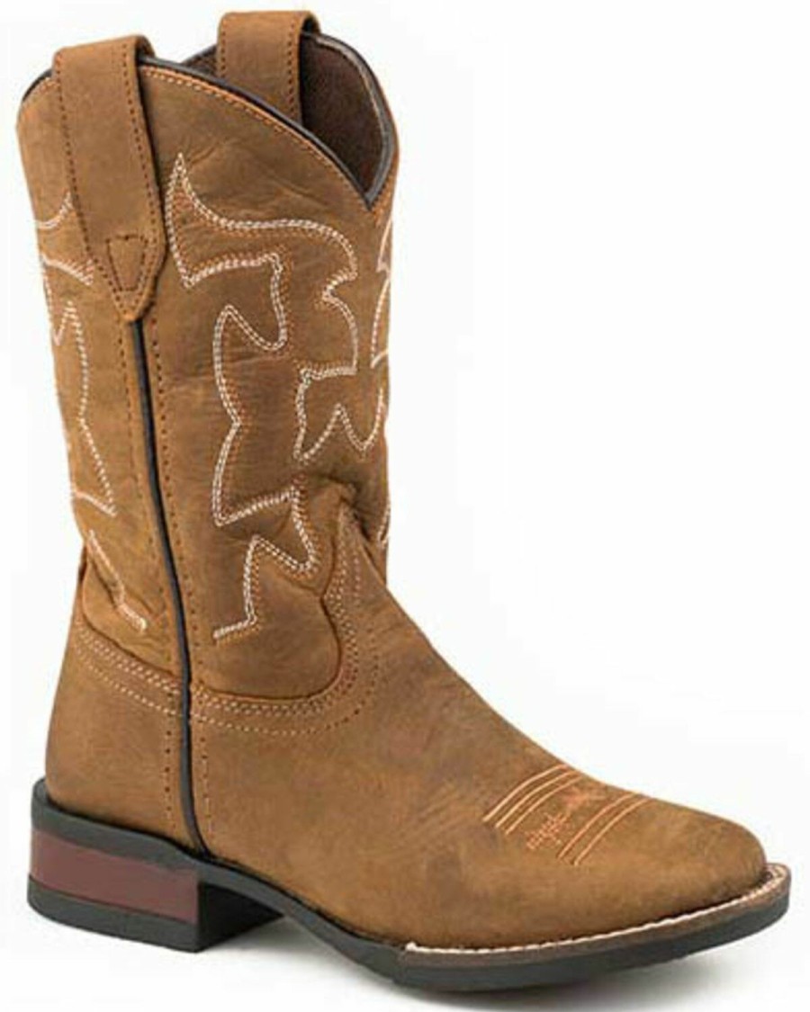 Western Boots * | Roper Boys' Crazy Horse Western Boots Square Toe Limited Edition