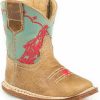 Western Boots * | Roper Infant Girls' Rodeo Embroidery Western Boots Square Toe Discount