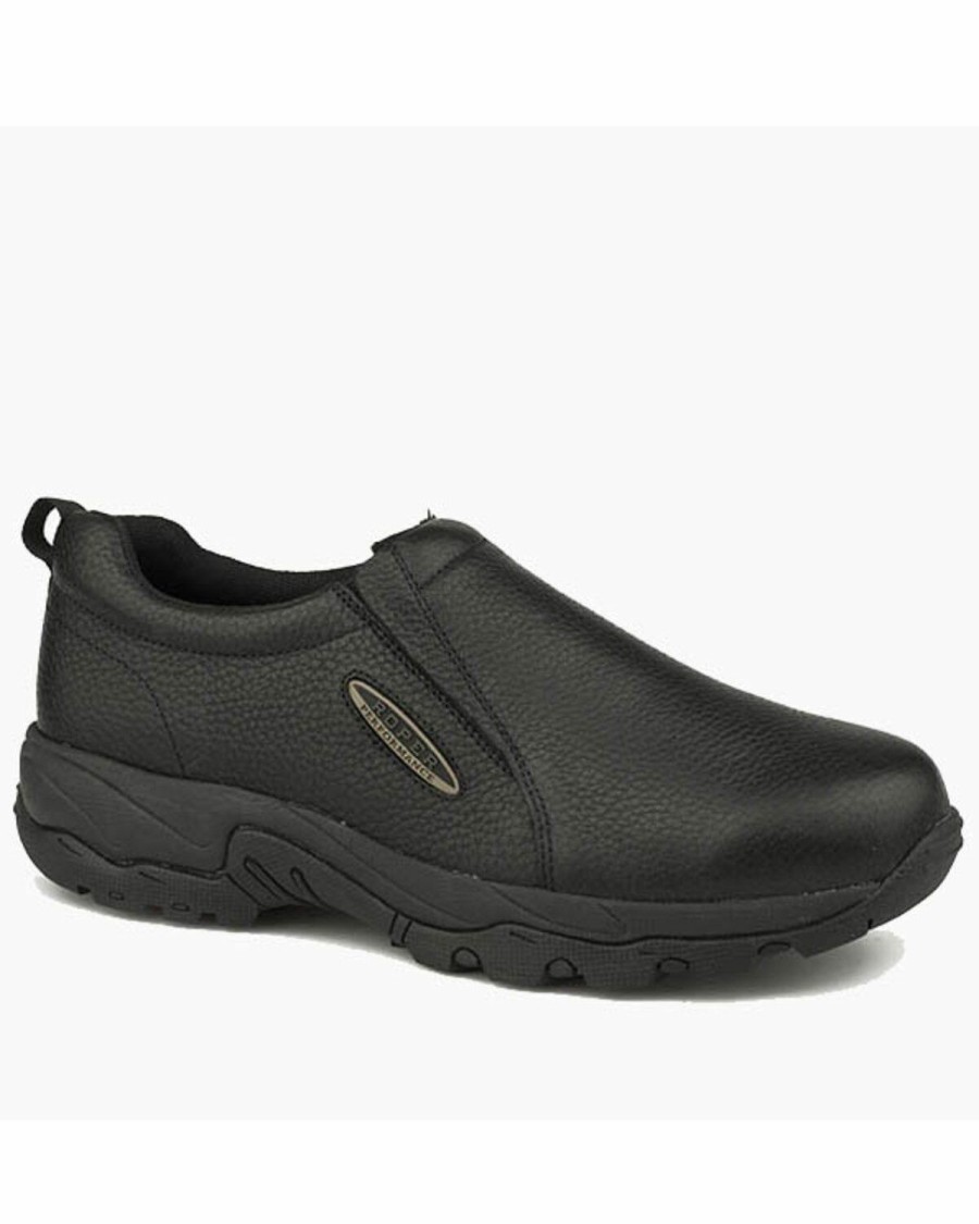 Shoes * | Roper Men'S Air Light Black Shoes Outlet