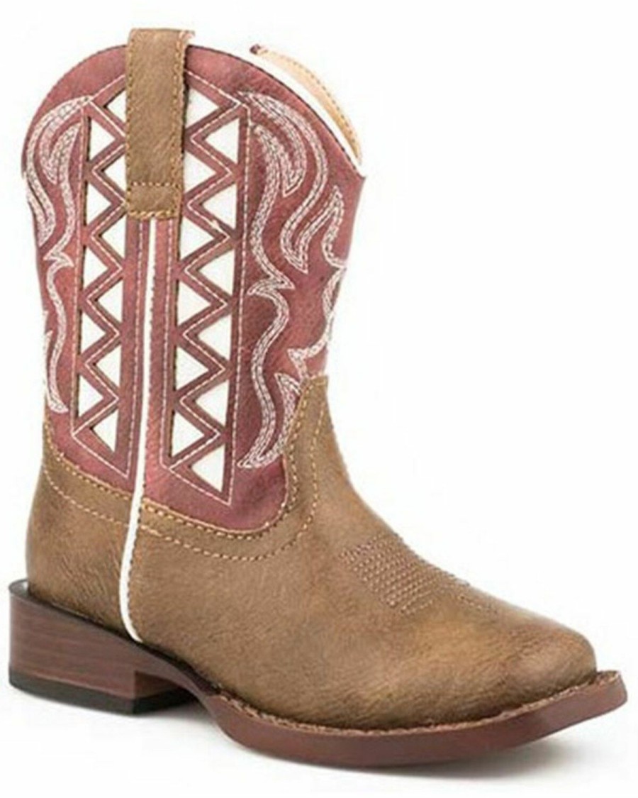 Western Boots * | Roper Toddler Boys' Askook Western Boots Square Toe Limited Edition