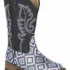 Western Boots * | Roper Girls' Glitter Diamonds Western Boots Square Toe Limited Edition