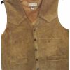 Clothing * | Roper Men'S Silky Cow Suede Vest Limited Edition