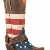 Western Boots * | Roper Men'S American Biker Harness Western Boots Online