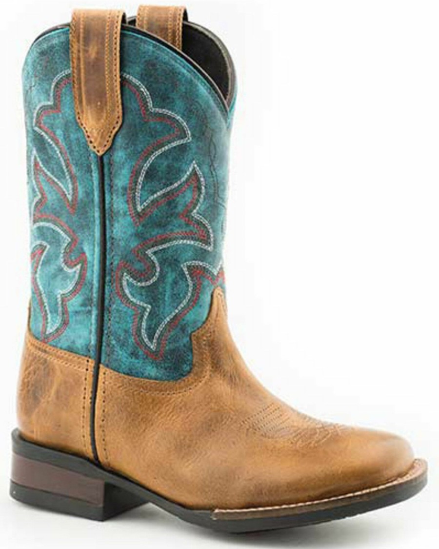 Western Boots * | Roper Youth Girls' Monterey Western Boots Square Toe Sale